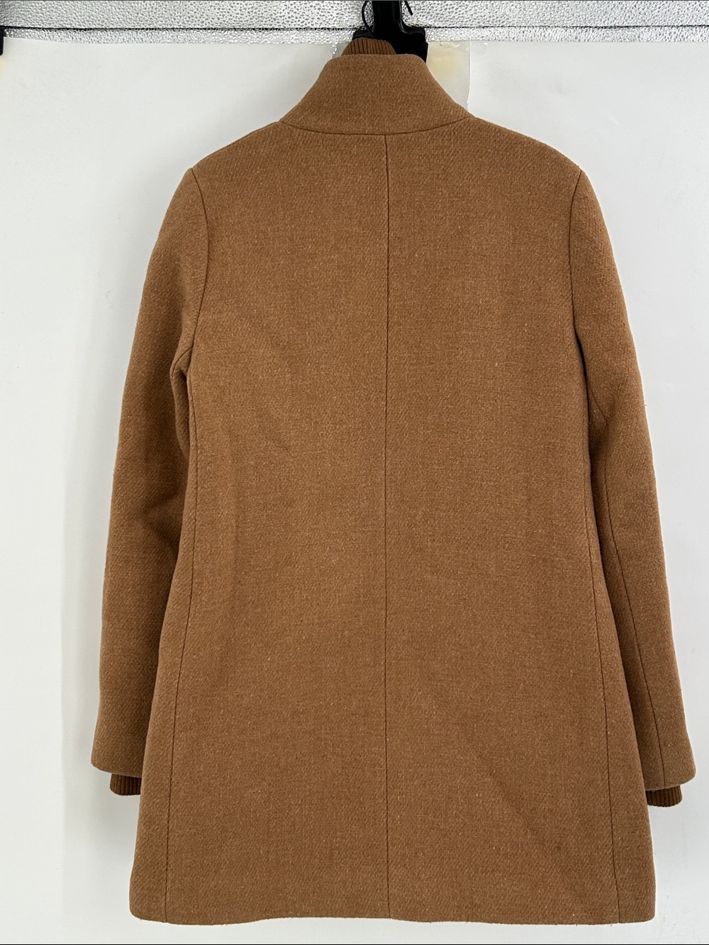 J.Crew Lodge Coat in Italian Stadium Cloth Wool Size 4 Tall - Picture 6 of 8